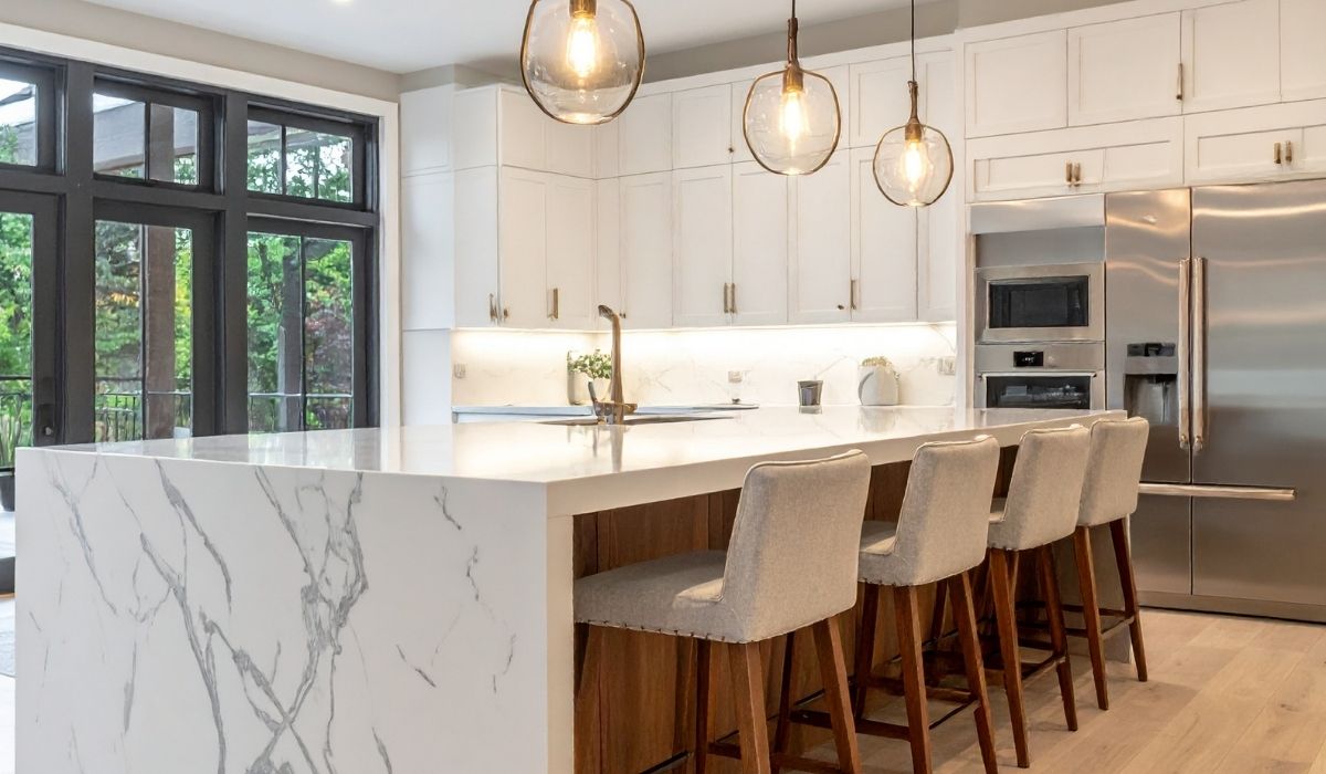 Modern mutfak tezgahı