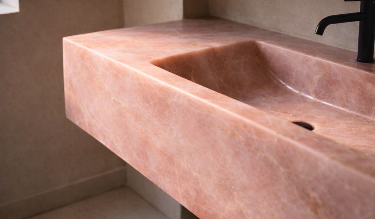 Pink onyx detay görünüm